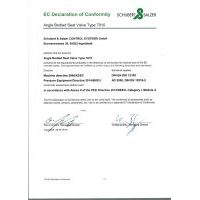 Schubert&Salzer 7010 – EC Declaration of Conformity
