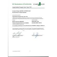 Schubert&Salzer 7031 – EC Declaration of Conformity