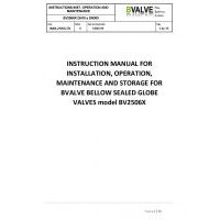 BVALVE BV2506X Instruction Manual