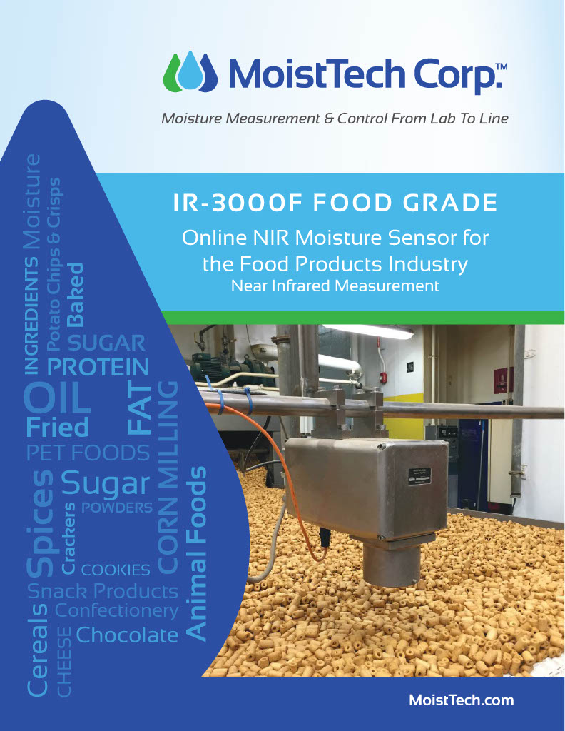 MoistTech IR-3000F Food Grade Brochure