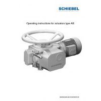 SCHIEBEL AB Operating Instructions