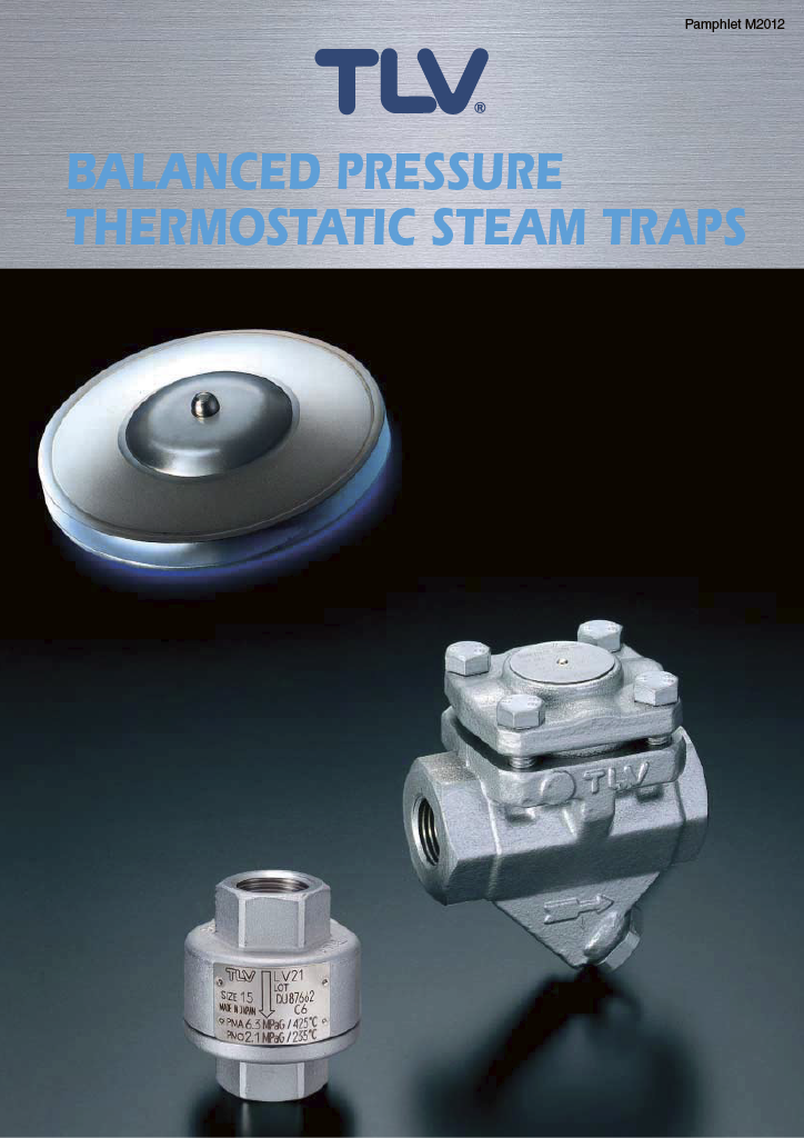 TLV Balanced Pressure Thermostatic Steam Traps