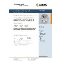 RITAG HSR 30.160 DN 125-200 PN 63-160 Stainless Steel