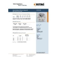RITAG SR 30.40 DN 125-200 PN 6-40 Stainless Steel