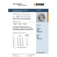 RITAG SR 30.40 DN 15-100 PN 6-40 Stainless Steel