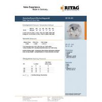 RITAG SR 55.40 DN 125-200 PN 1-40 Stainless Steel