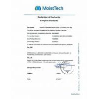 MoistTech Declaration of Conformity