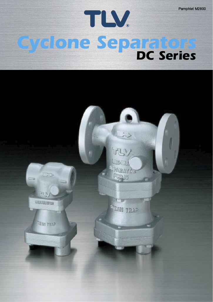 TLV Cyclone Separators DC Series