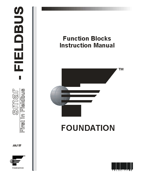 SMAR Foundation Fieldbus – Function Blocks