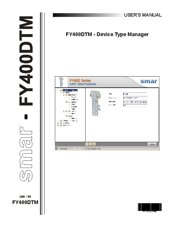 SMAR FY400 Series Device Type Manager